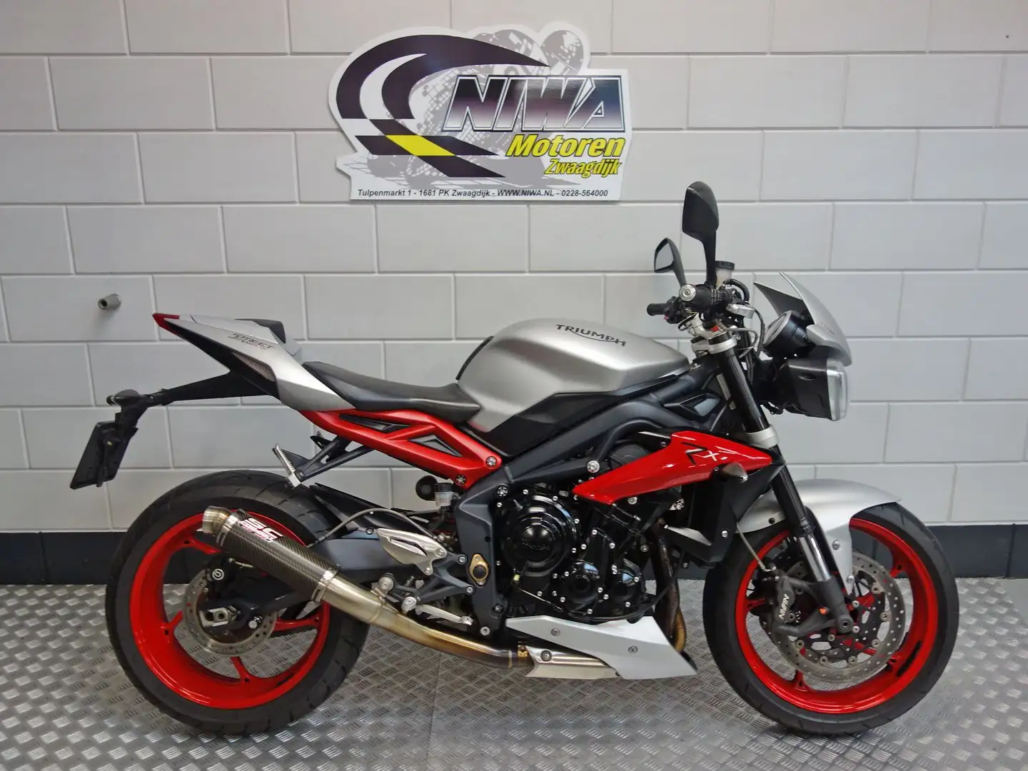 Triumph Street Triple RX ABS Szary - 1