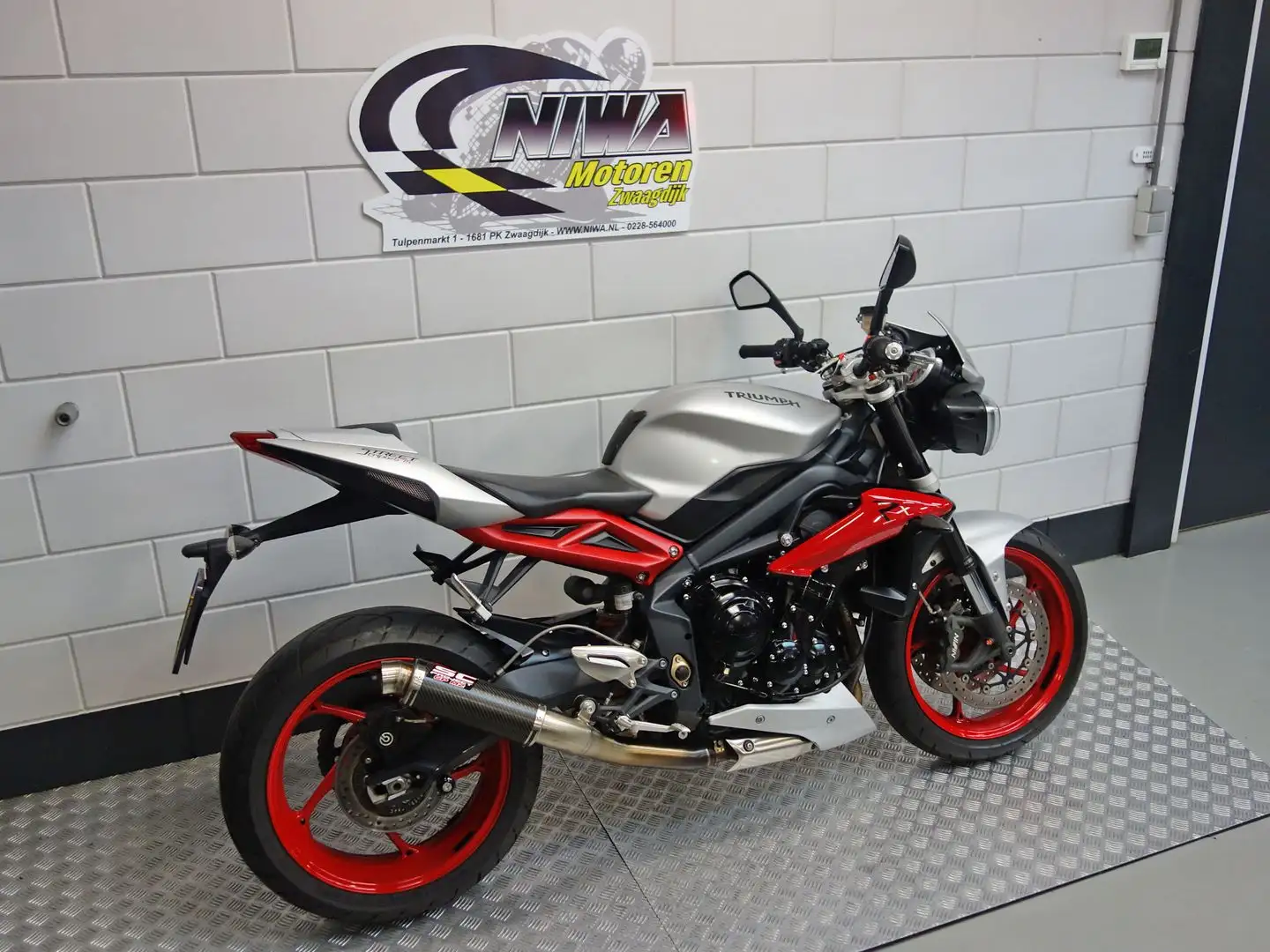 Triumph Street Triple RX ABS Szary - 2