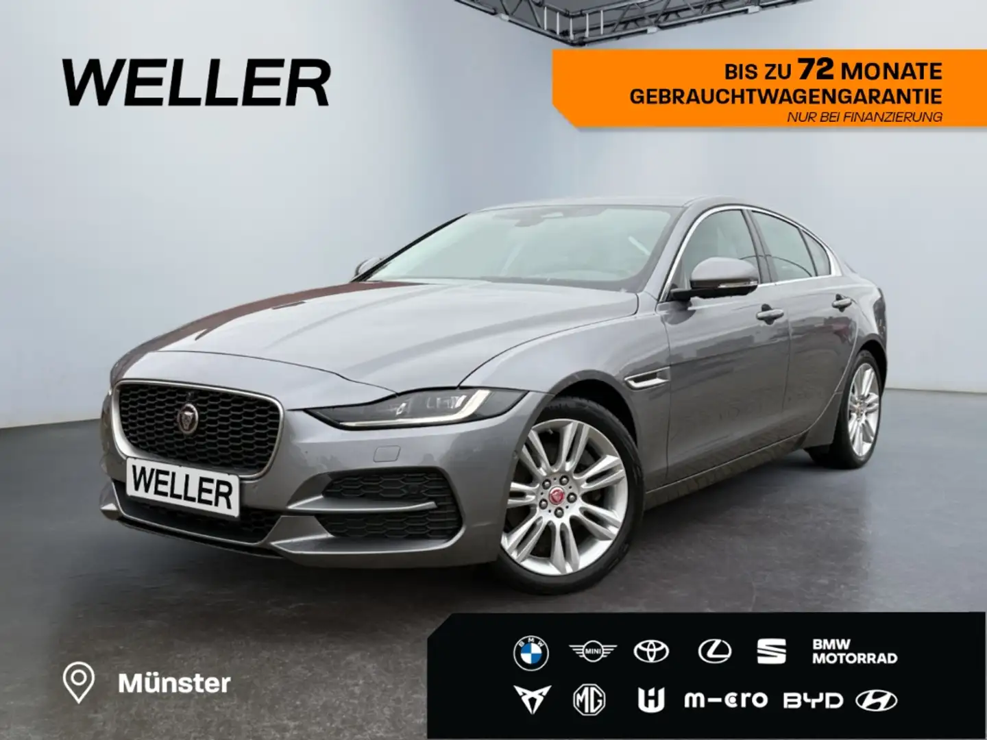 Jaguar XE D200 SE *Allrad*Leder*Virtual*SHZ*ACC*360°* Grau - 1