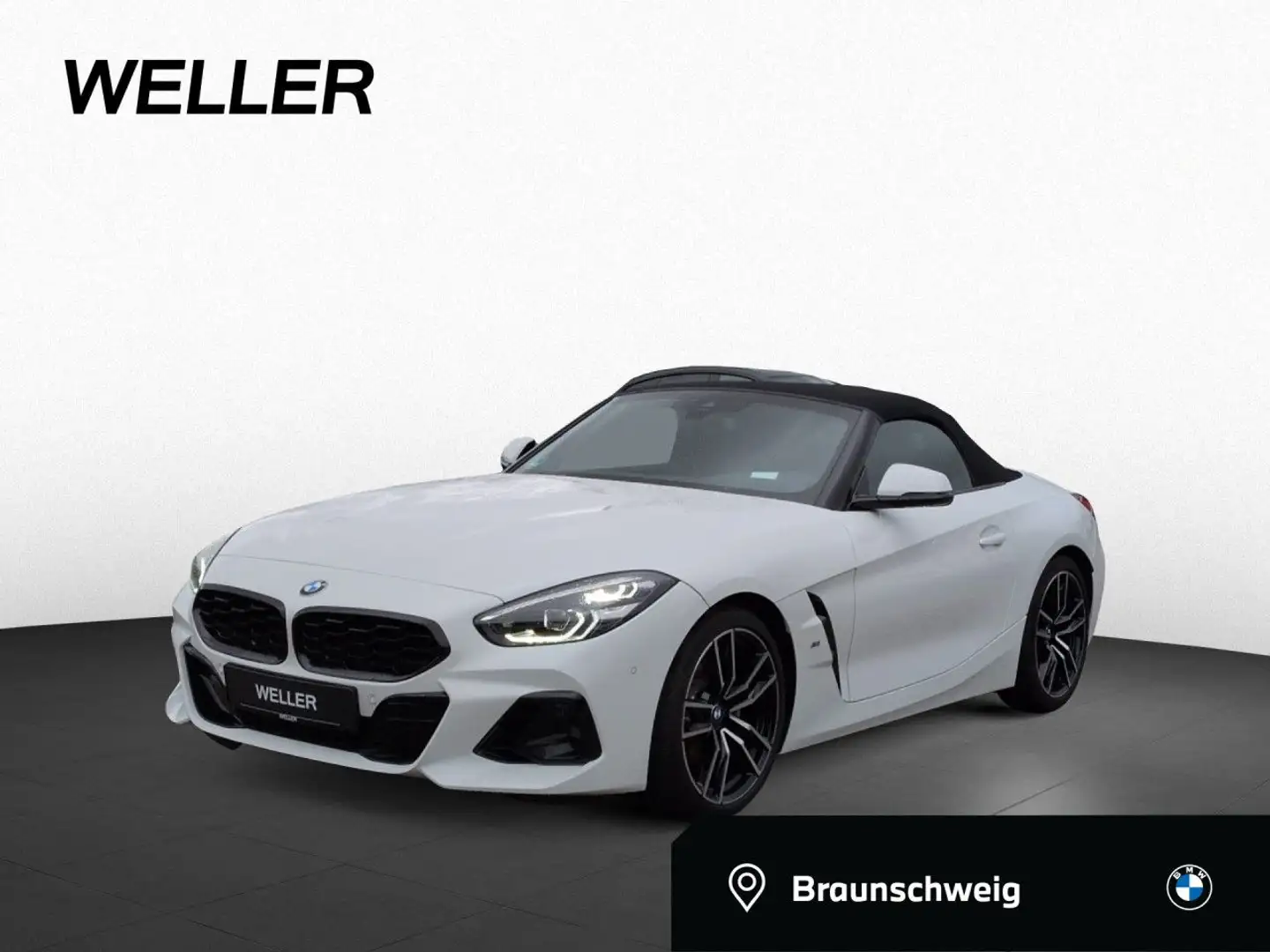 BMW Z4 SDRIVE20i M Sport LivePro RFK PDC LED DAB SHZ Blanc - 1