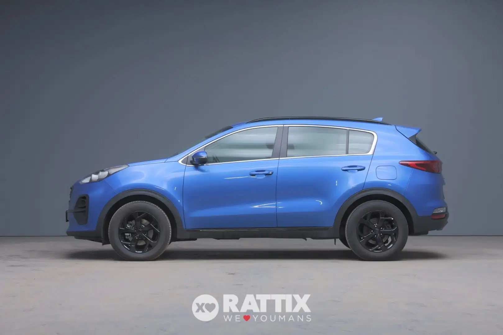 Kia Sportage 1.6 CRDI Mhev 136CV Black Edition Blu/Azzurro - 2
