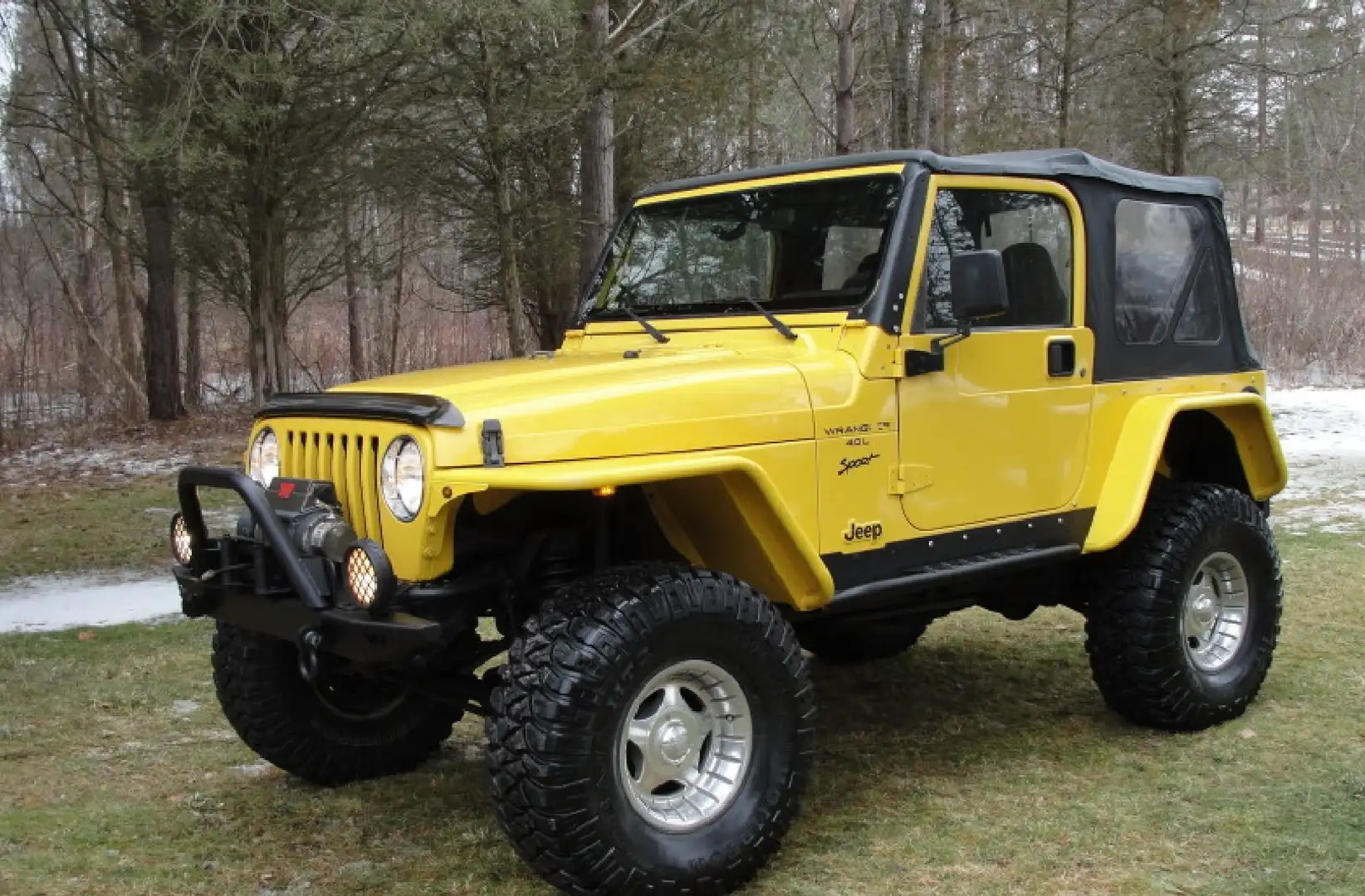 Jeep Wrangler Wrangler+4.0+Sport Gelb - 1