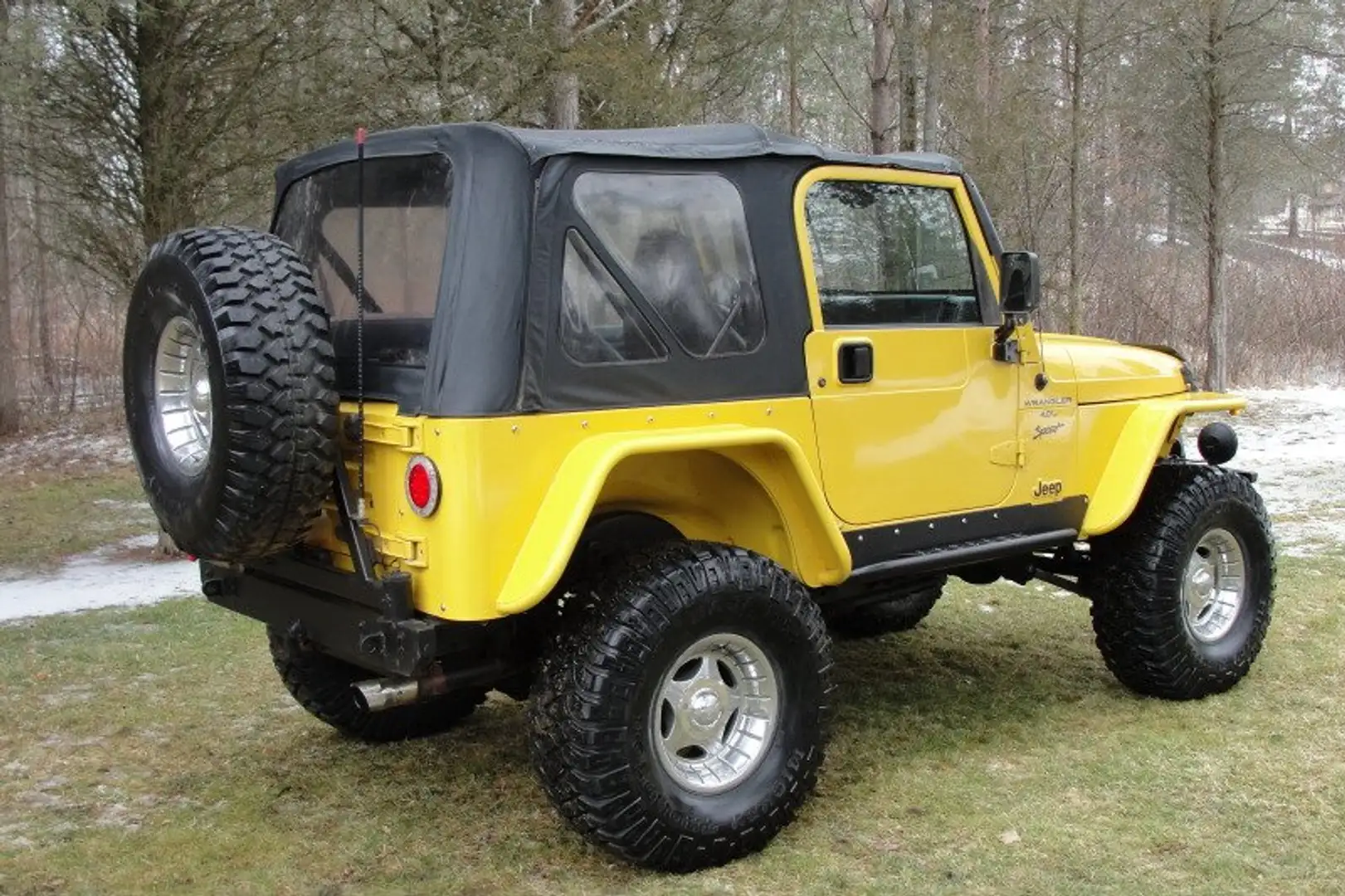 Jeep Wrangler Wrangler+4.0+Sport Gelb - 2
