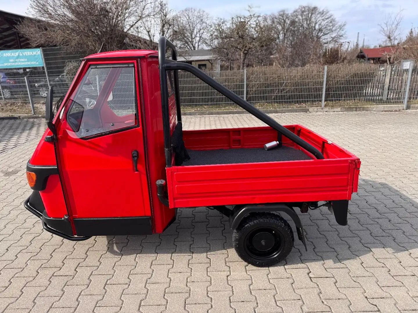 Piaggio Ape 50ccm Cross Country Pritsche Rot - 2