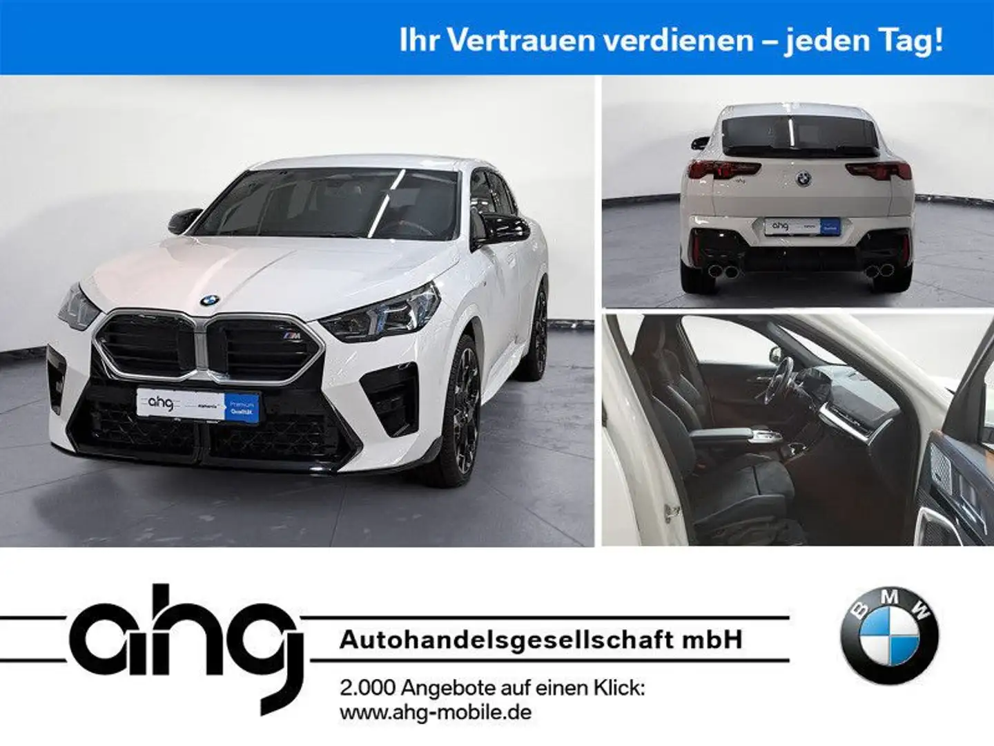 BMW X2 M35i xDrive Steptronic DCT Navi DSG Bluetooth Weiß - 1