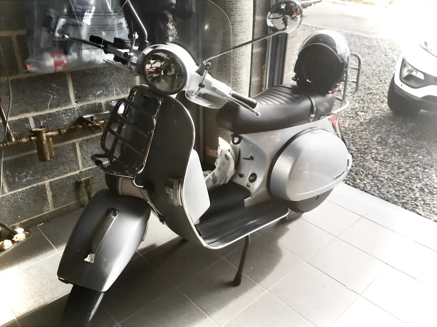 Vespa PX 150 version limited touring Silber - 1