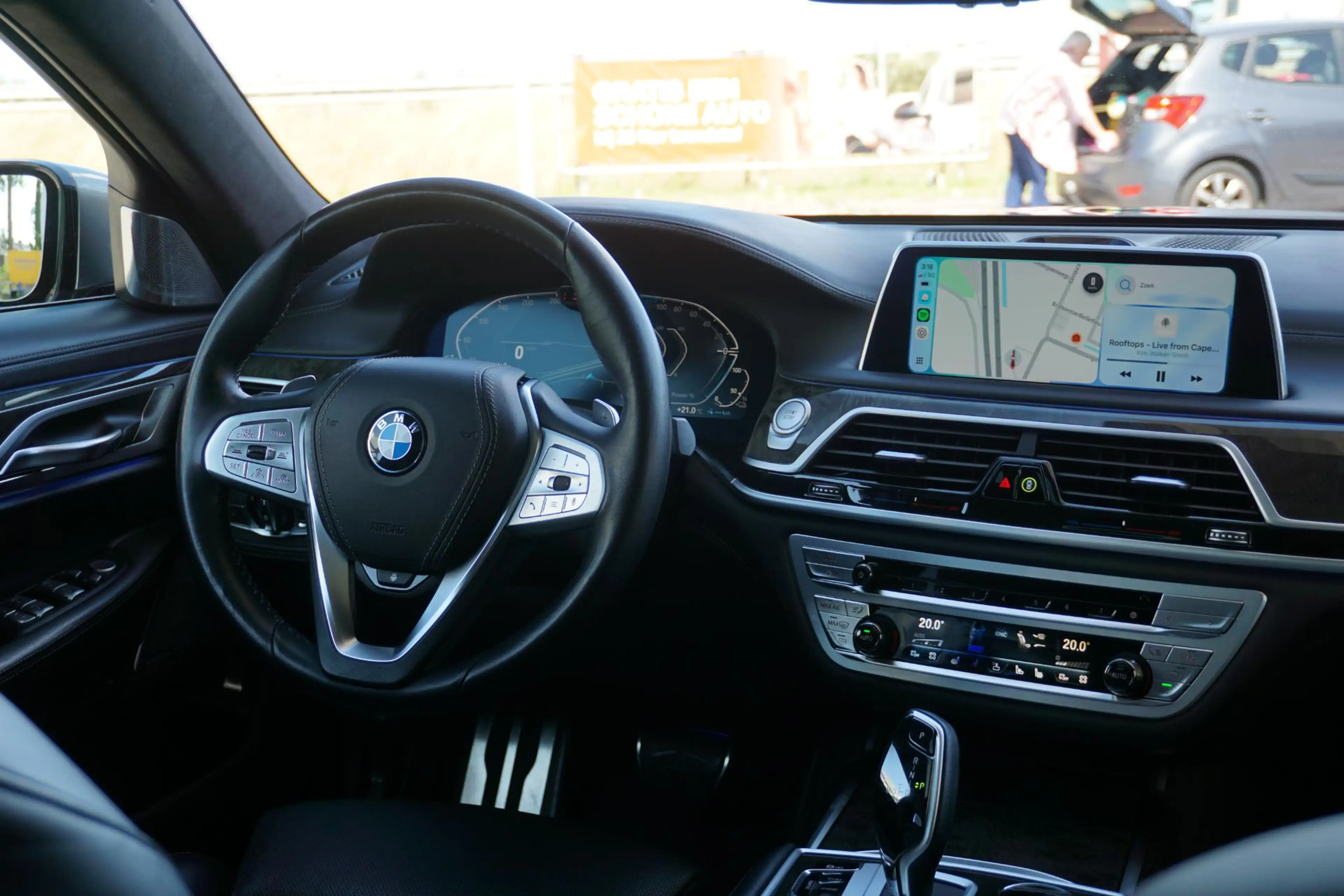BMW 745 7-serie 745e High Executive | B&W | massage | tv | — photo 14