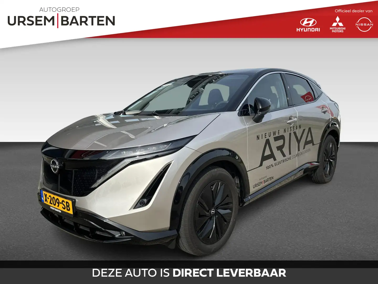 Nissan Ariya Advance 91 kWh Grijs - 1