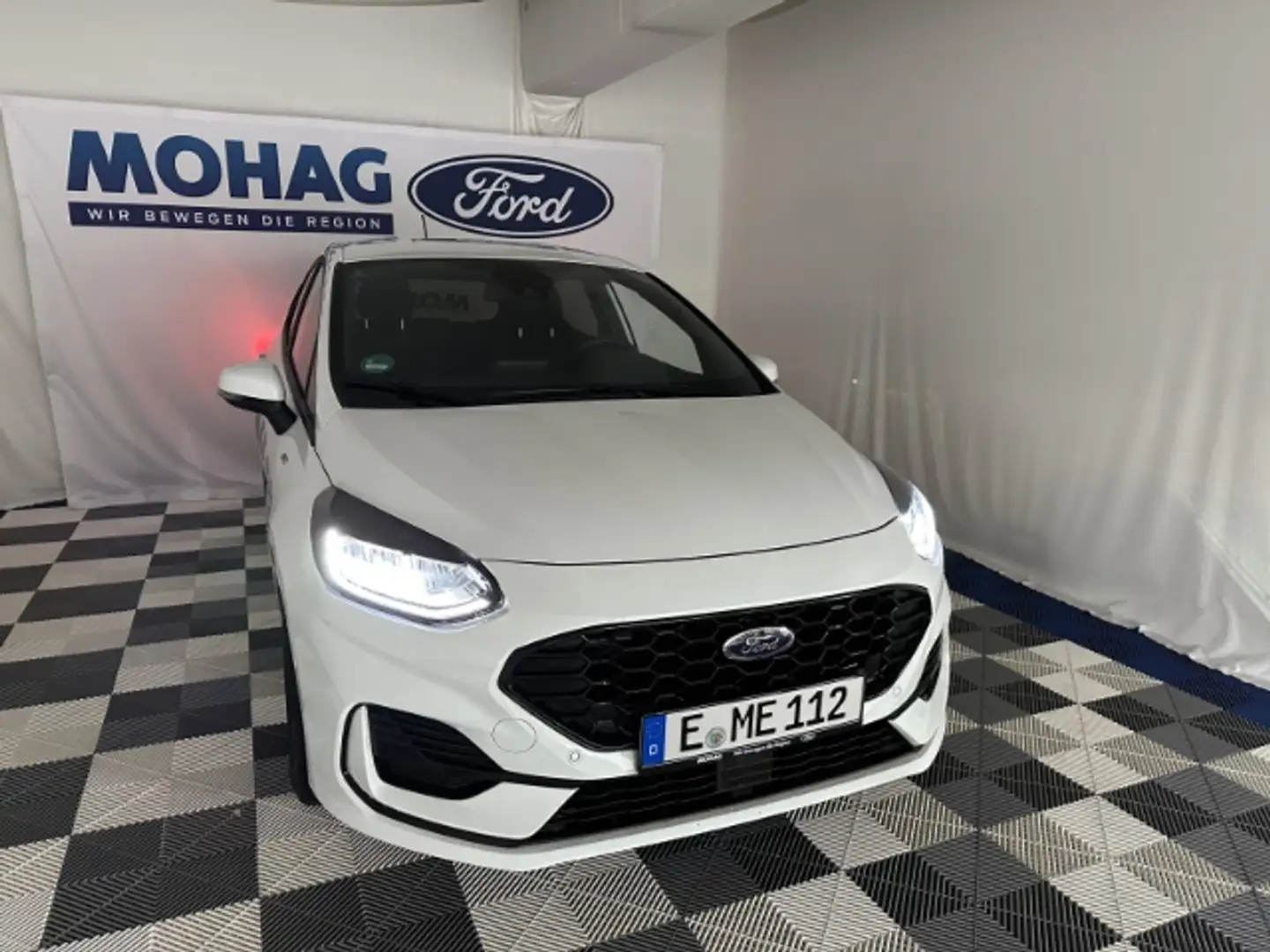 Ford Fiesta 1.0 EcoBoost M-Hybrid EU6d ST-Line Wit - 1