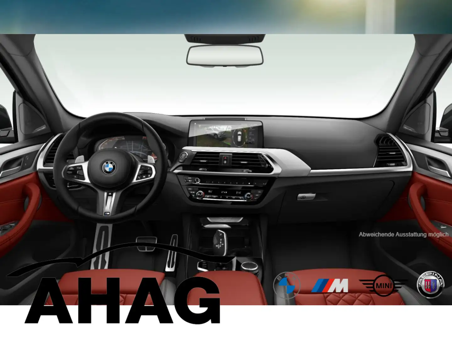 BMW X3 xDrive20i M SPORT AT Panorama Standhzg. Noir - 2