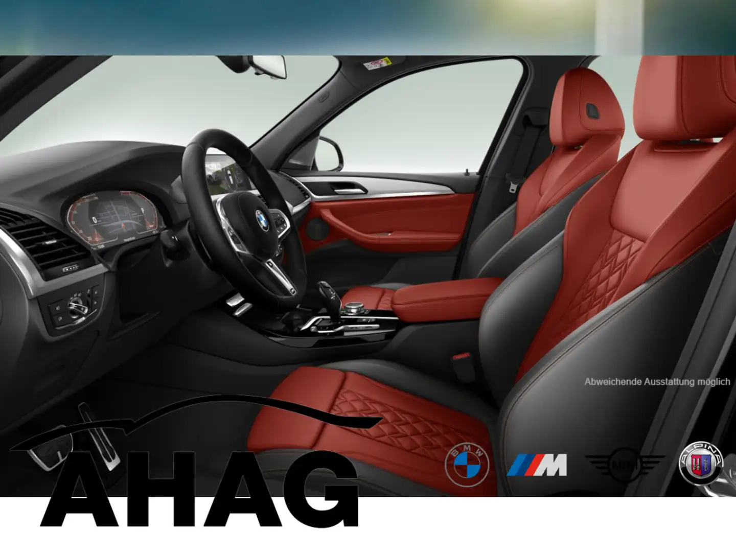 BMW X3 xDrive20i M SPORT AT Panorama Standhzg. Schwarz - 1