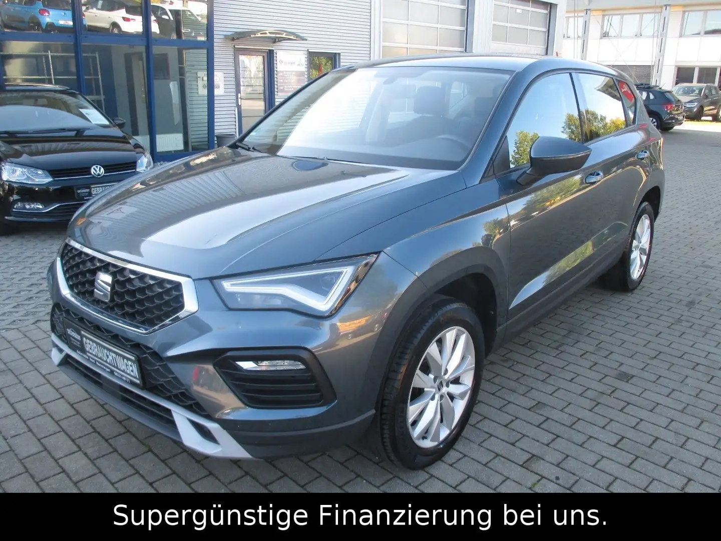 SEAT Ateca Style,KLIMA,GARANTIE,1-HAND,DIESEL. Grau - 1
