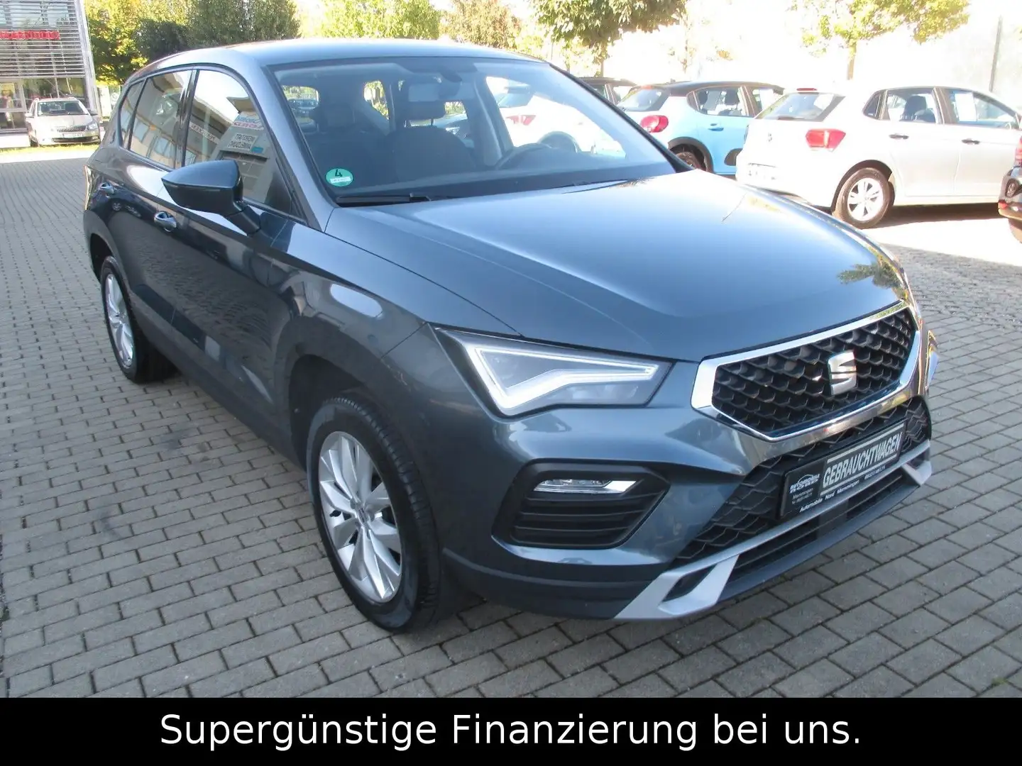 SEAT Ateca Style,KLIMA,GARANTIE,1-HAND,DIESEL. Grau - 2