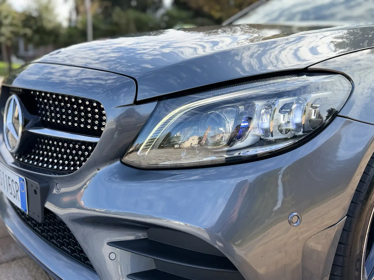 Mercedes-Benz C 220 Classe C-S205 2018 SW SW d Premium auto Grigio - 2