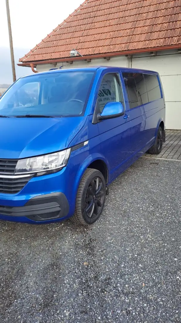 Volkswagen Transporter T6.1 2.0 TDI Kombi L2H1 Blau - 2