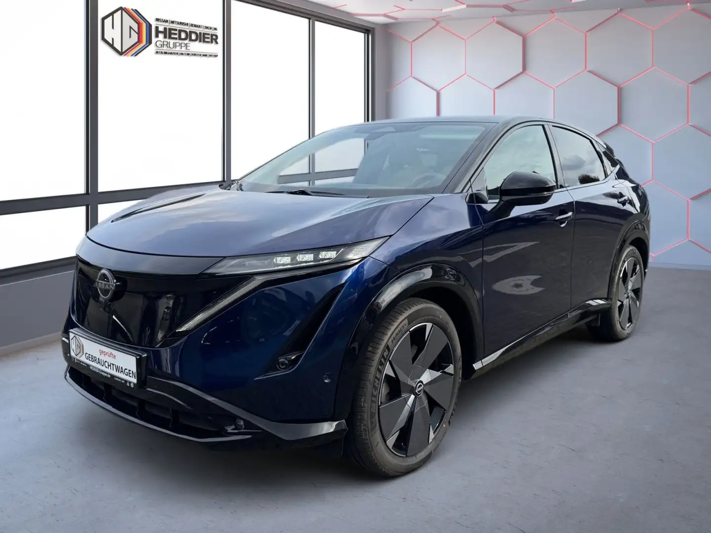Nissan Ariya Evolve Pack e-4orce *BOSE*SCHIEBEDACH*NAVI Blu/Azzurro - 1