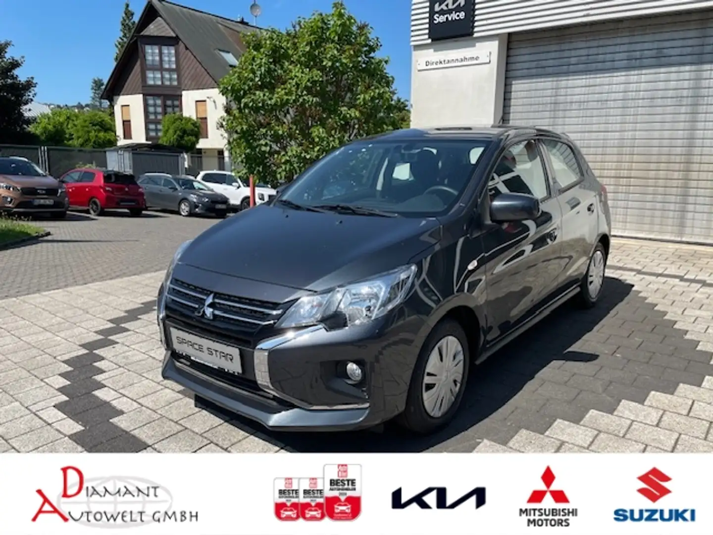 Mitsubishi Space Star 1.2 PLUS Klima // Car-Play // Zentralv. Grau - 1