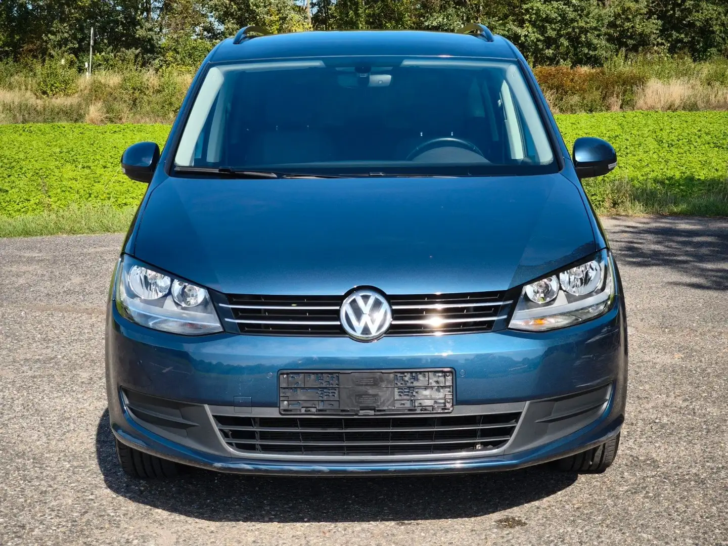 Volkswagen Sharan 2.0 TDI DSG Comfortline SHZ RFK Navi Bleu - 2