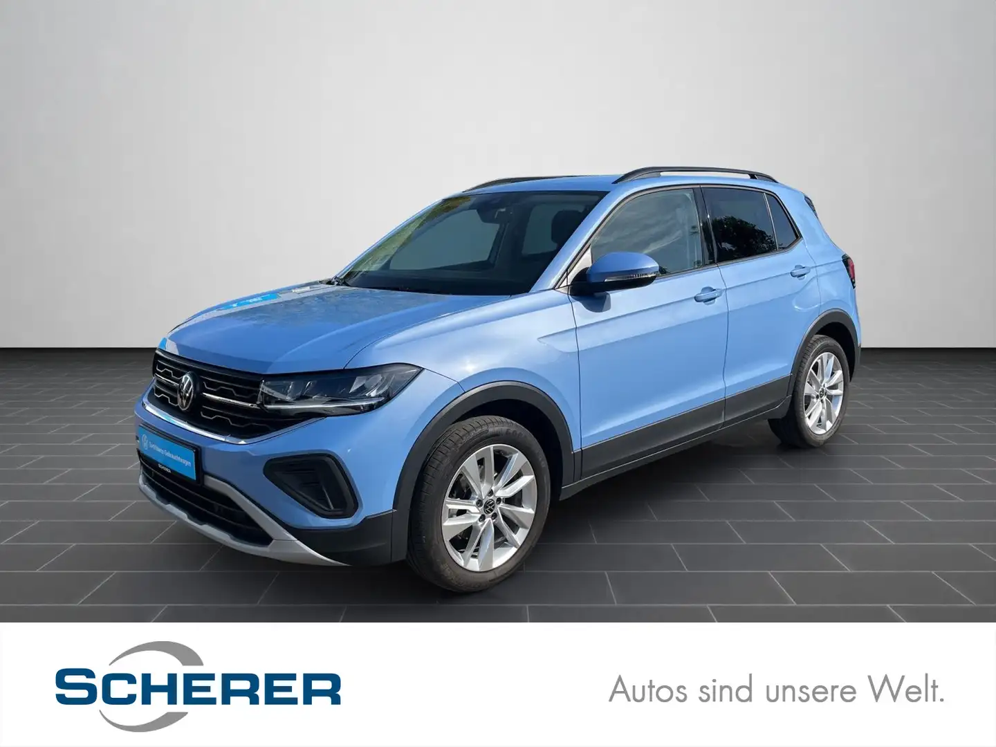Volkswagen T-Cross Life 1.0TSI DSG/Rear View/Keyless/uvm. Blau - 1
