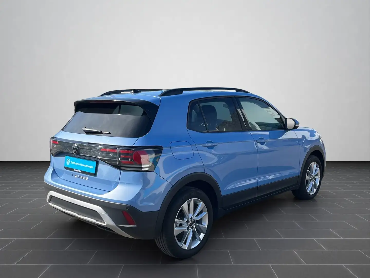Volkswagen T-Cross Life 1.0TSI DSG/Rear View/Keyless/uvm. Blau - 2