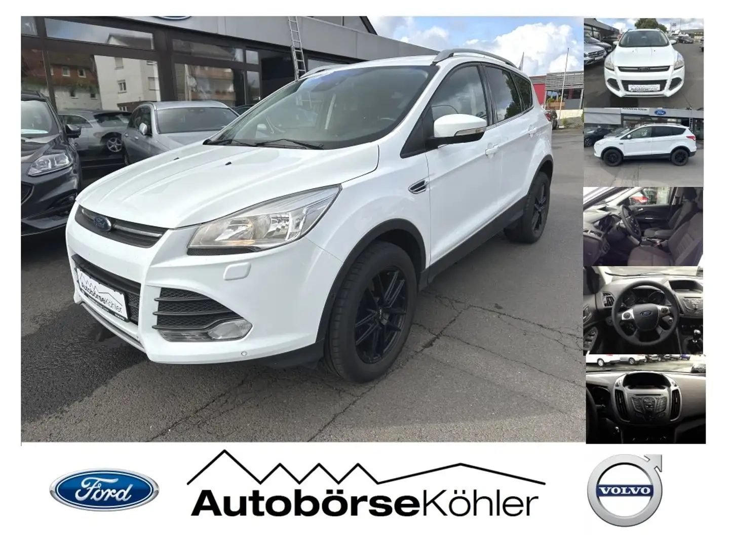 Ford Kuga 2.0 TDCi *EPH, Alu, Sitzheizung, Bluetooth...* Белый - 1