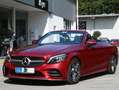 Mercedes-Benz C 180 C 180 Cabrio Aut. AMG-Line Rot - thumbnail 1