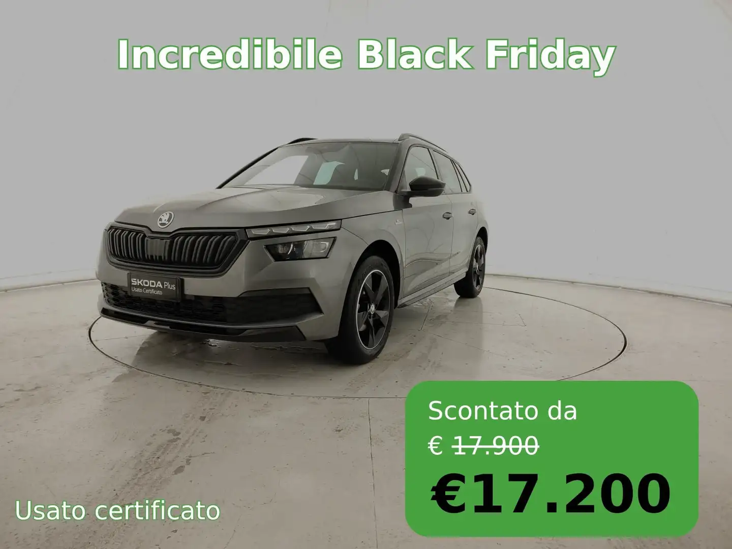 Skoda Kamiq Kamiq 1.0 TSI 110 CV Monte Carlo Grigio - 1