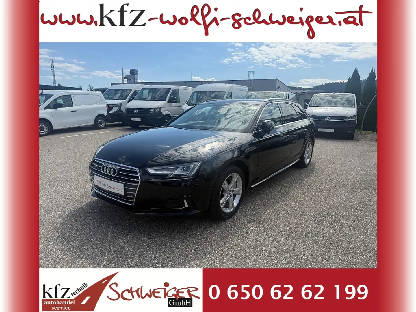 Audi A4 Avant 2,0 TDI quattro Sport S-tronic Schwarz - 1