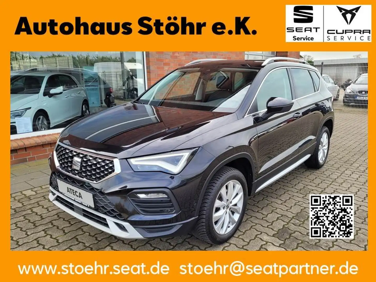SEAT Ateca Xperience 1.5TSI Automatik DSG Schwarz - 1