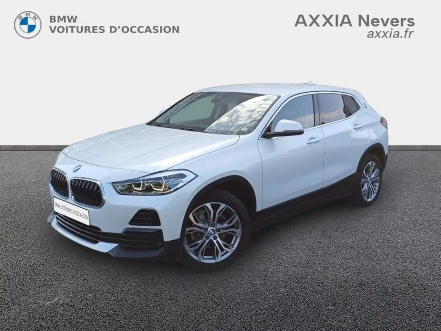 BMW X2 sDrive16dA 116ch Business Design DKG7 Euro6d-T Blanc - 1