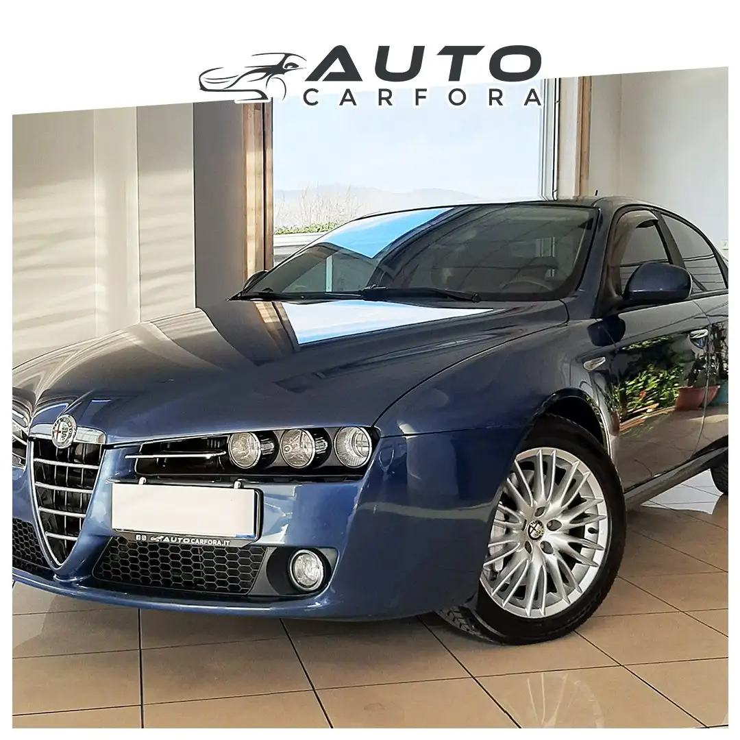 Alfa Romeo 159 3.2 V6 Exclusive Q4 260cv q-tronic Blau - 2