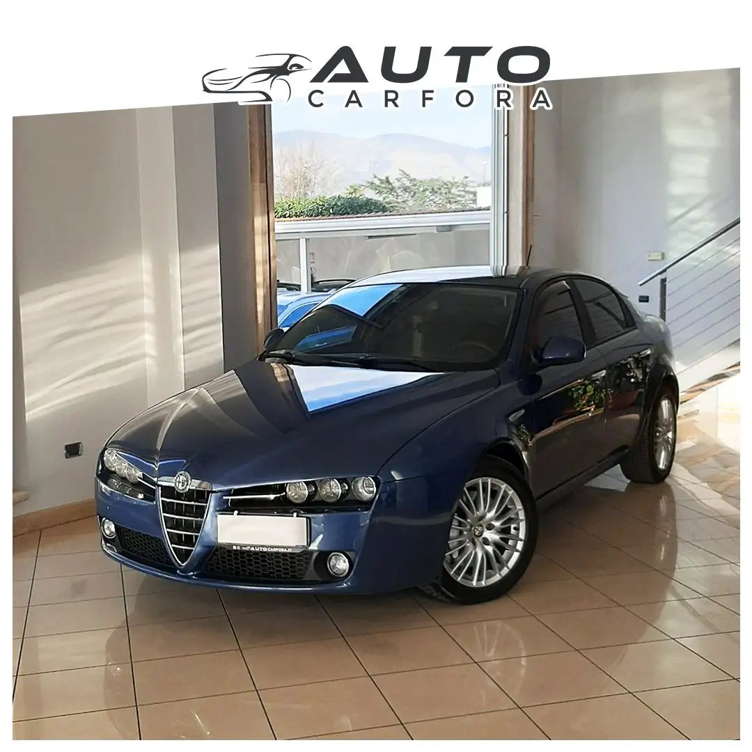 Alfa Romeo 159 3.2 V6 Exclusive Q4 260cv q-tronic plava - 1
