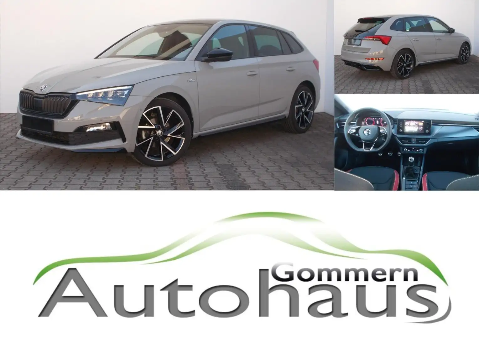 Skoda Scala 1.0 TSI * Monte Carlo * Panoramadach uvm ! Gris - 1
