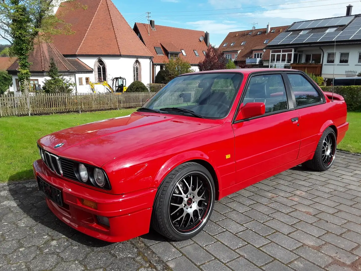BMW 325 325i E30, M-Tech. 2, 3.Hd., schöner Zustand Czerwony - 2