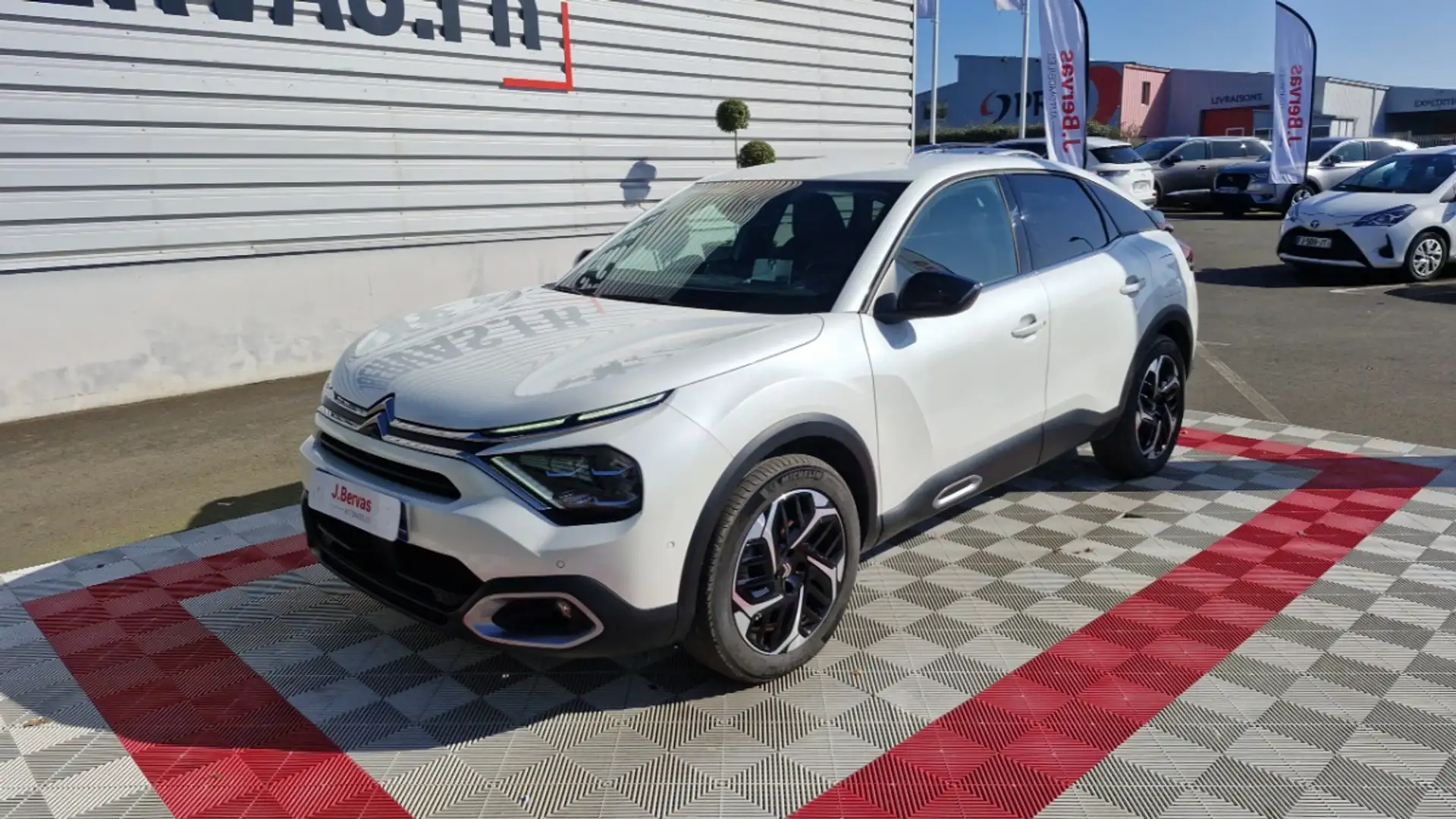 Citroen C4 PURETECH 130 EAT8 MAX Blanc - 2