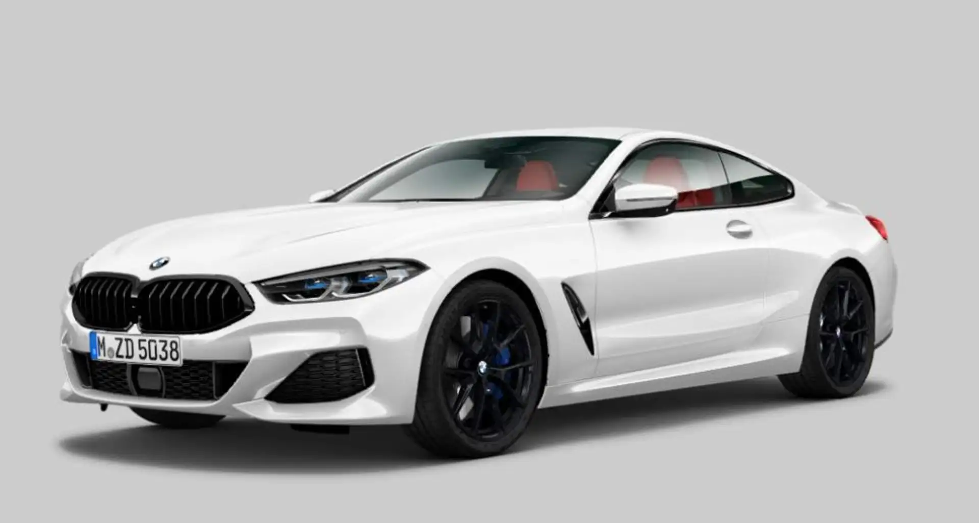 BMW 840 d xDrive M Sport Shadowline 20" Laser Standheizung Weiß - 1