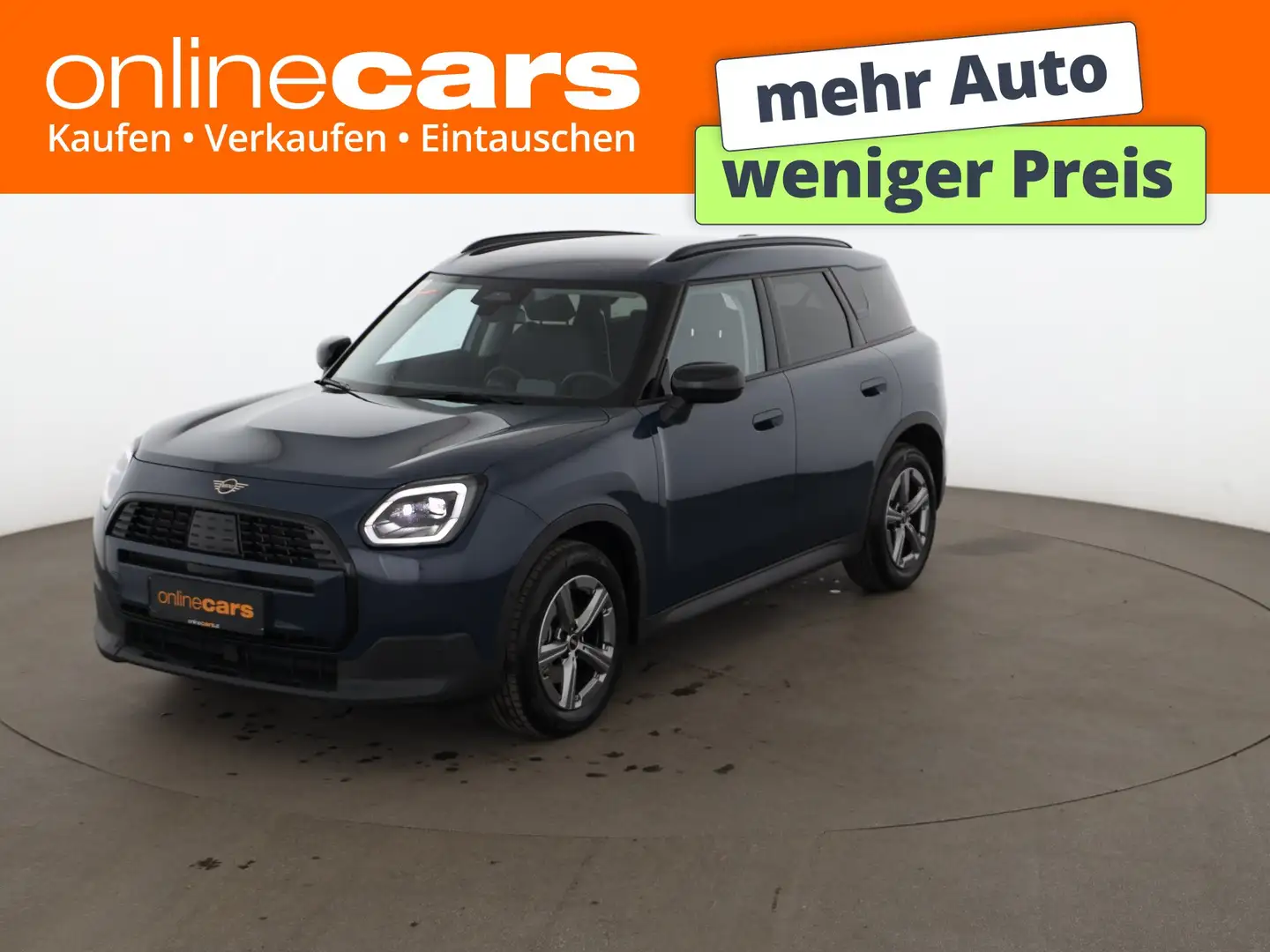 MINI Cooper D Countryman Countryman D Essential Trim Aut LED HEAD-UP NAVI Blau - 1
