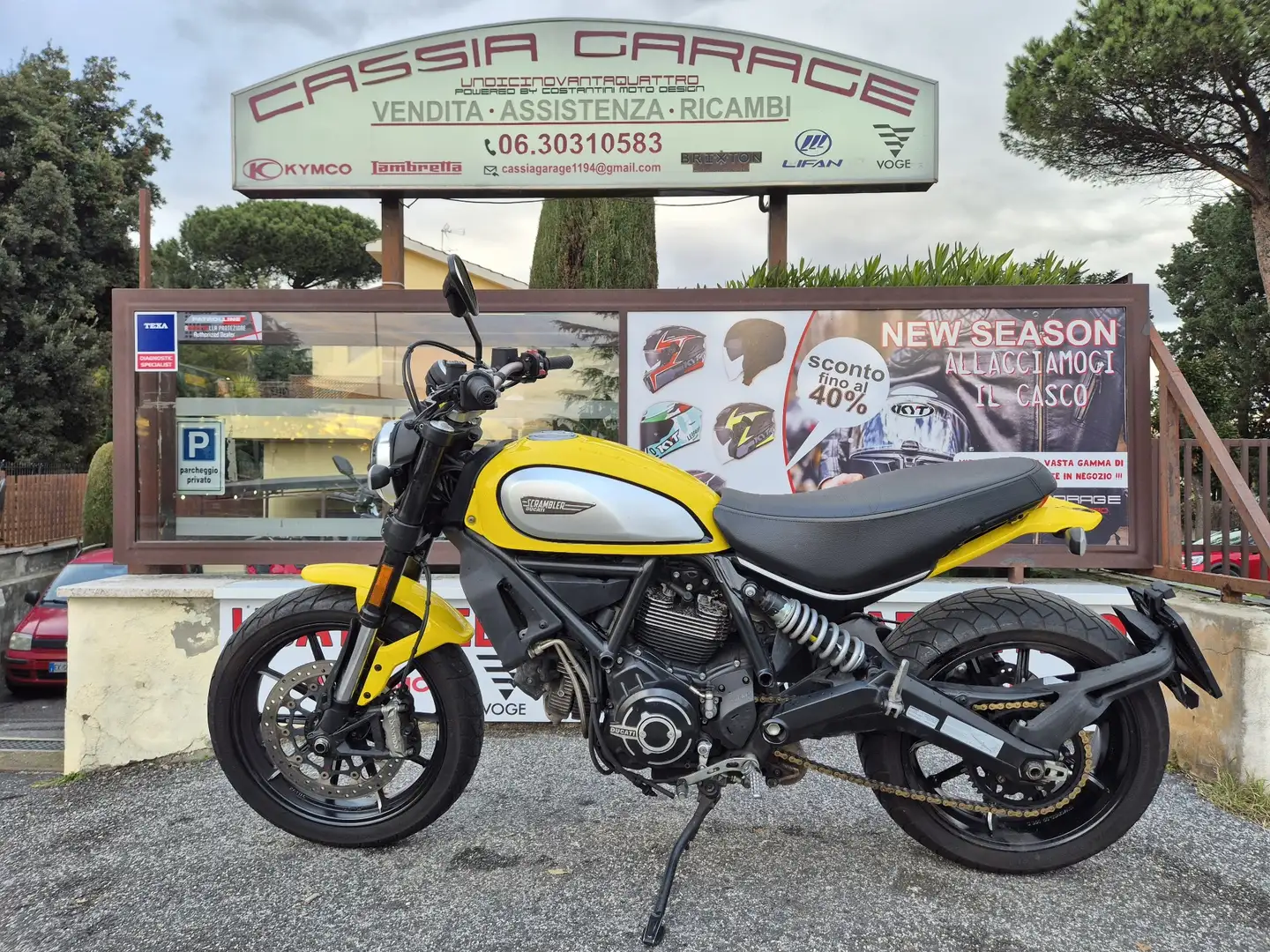 Ducati Scrambler Icon 800 Geel - 2