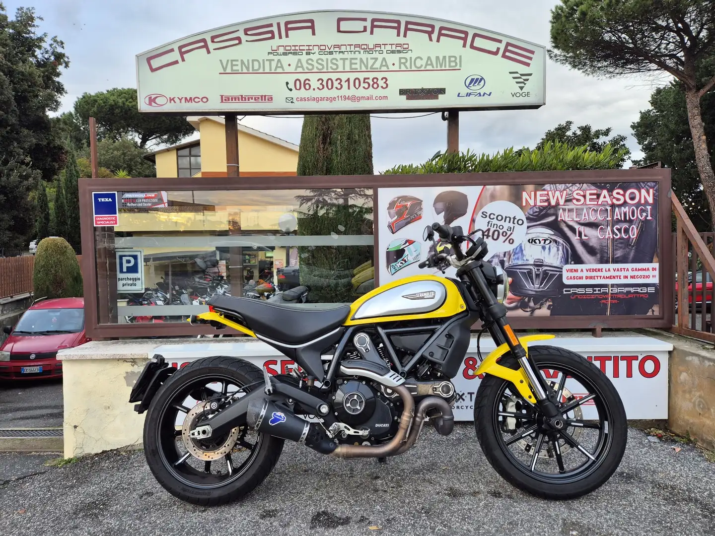 Ducati Scrambler Icon 800 Geel - 1