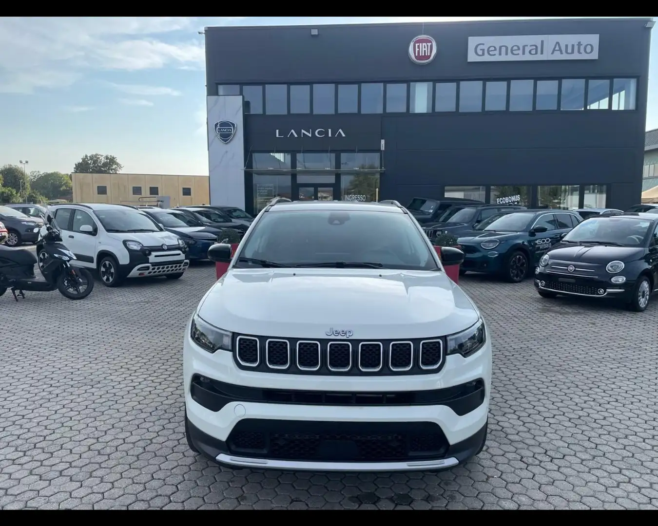 Jeep Compass 4XE Plug-In Hybrid My23 Limited 1.3 Turbo T4 Phev Bianco - 2