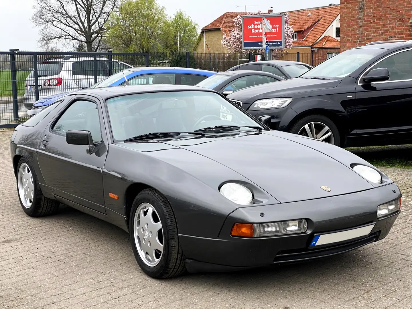 Porsche 928 S4 H-Kennzeichen Deutsches Fahrzeug Šedá - 2