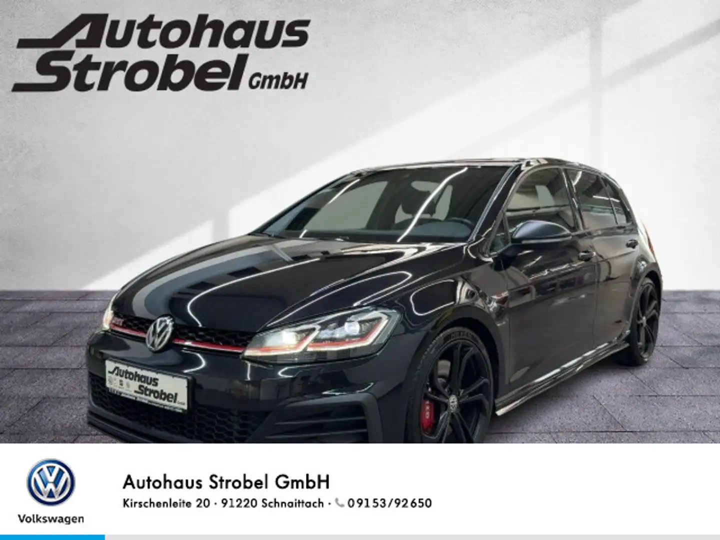 Volkswagen Golf GTI Golf VII 2.0 TSI DSG GTI TCR ACC DCC Climatronic Negro - 1
