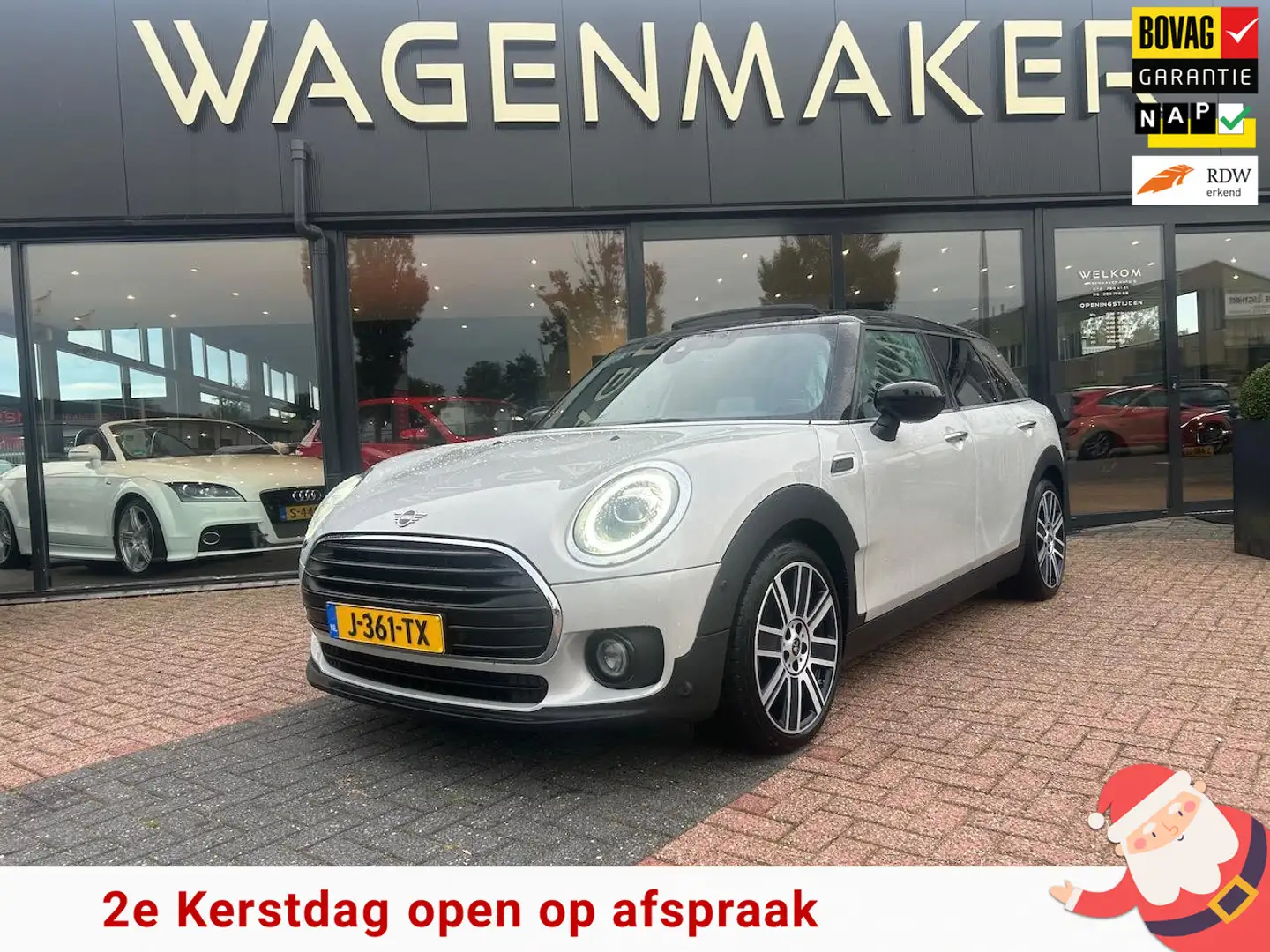 MINI Cooper Clubman Mini 1.5 Richmond Park Edition AUT|PANO! Blanc - 1