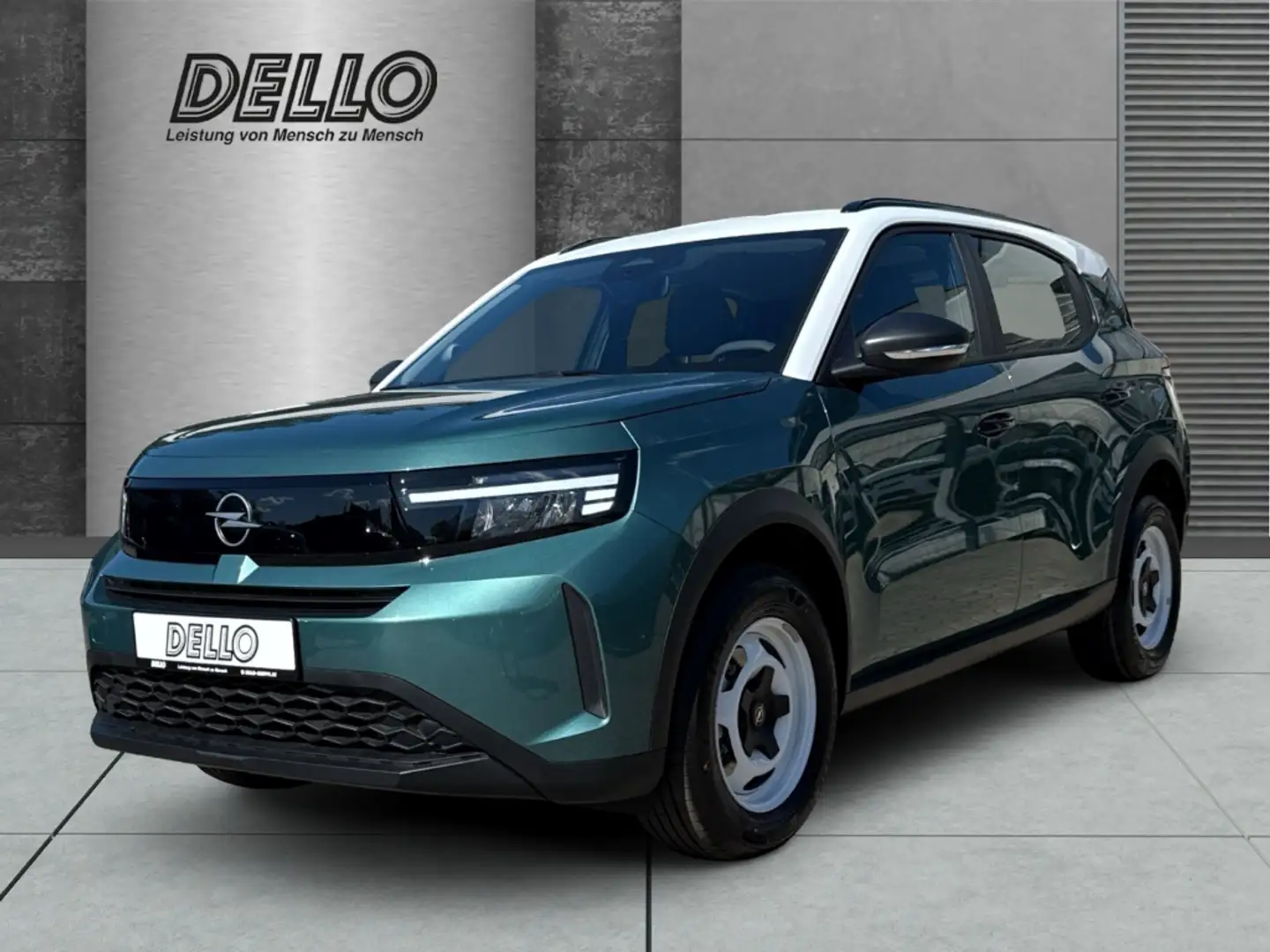 Opel Frontera Edition M-Hybrid Komfort Tech-Paket Dach weiß Navi Grün - 1