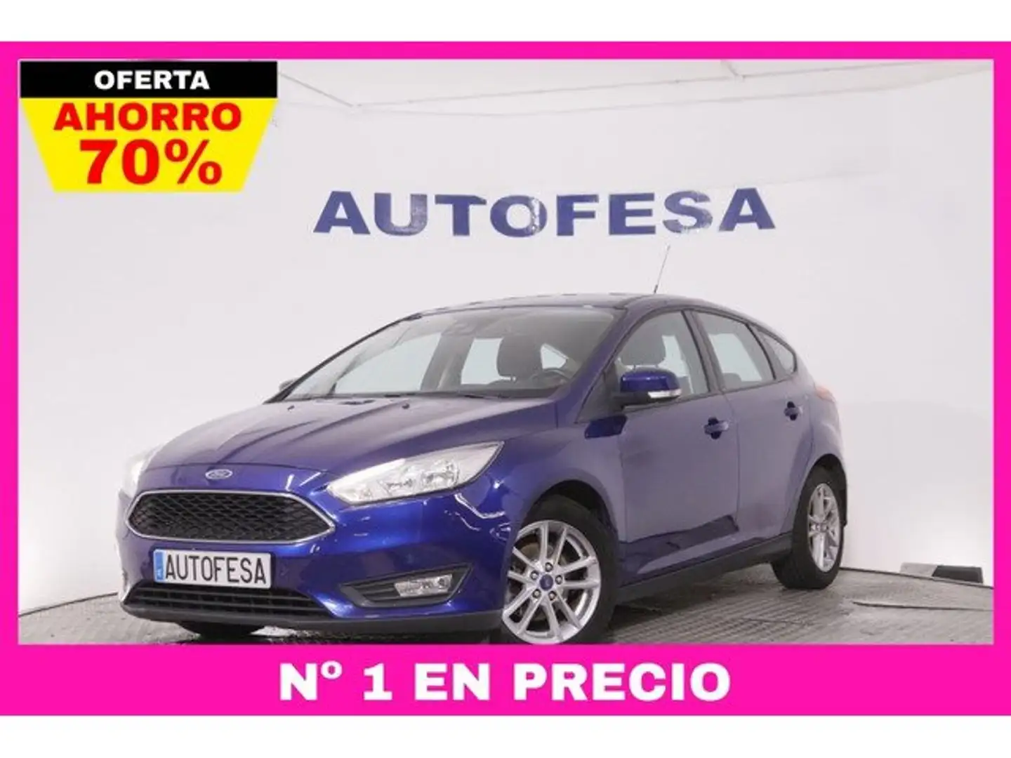 Ford Focus 1.0 Ecoboost Auto-S&S Titanium 125 Azul - 1