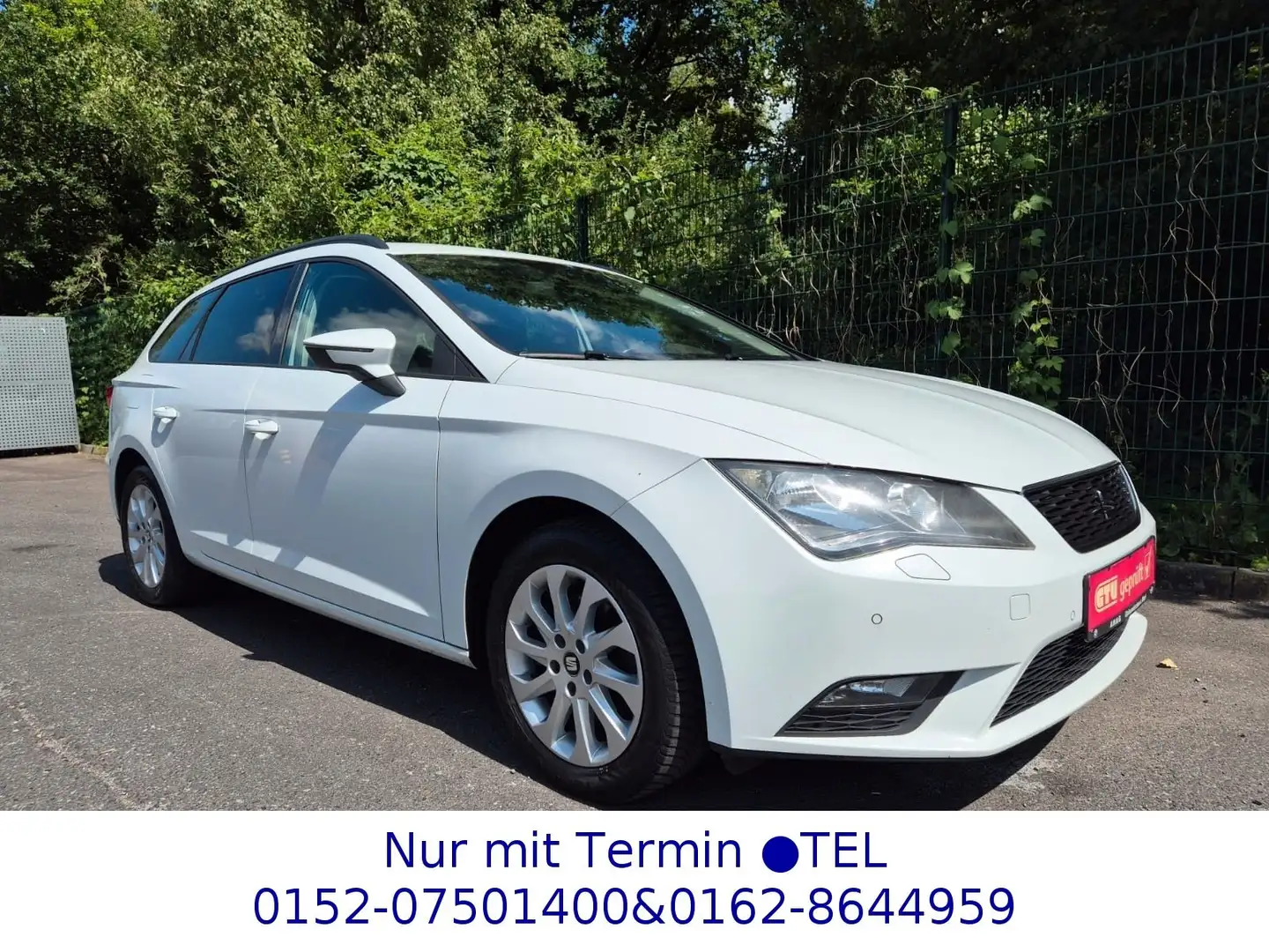 SEAT Leon ST Style*MOTOR TOP!*NAVI*140PS*PDC*GRA*TÜV Weiß - 1