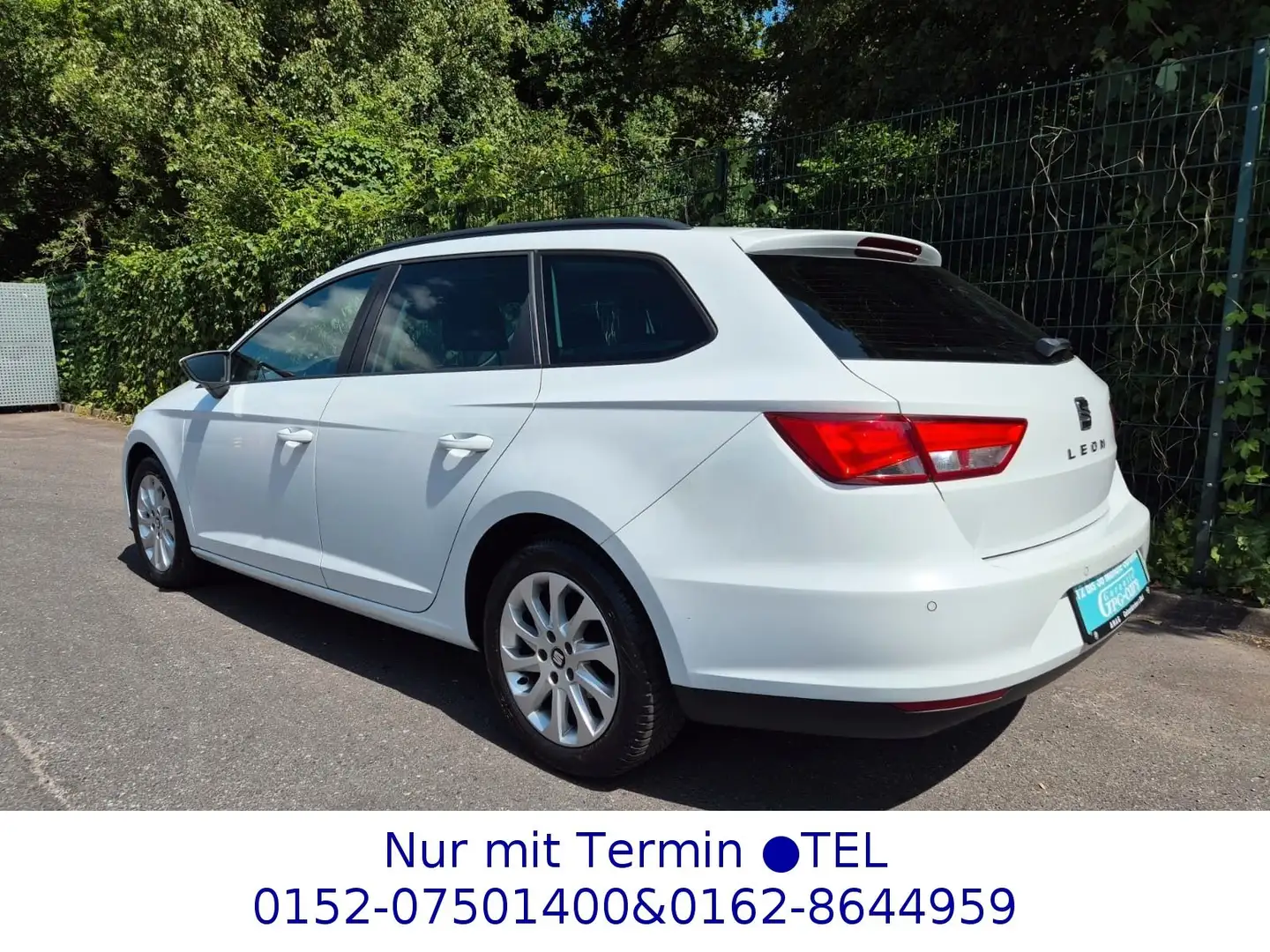 SEAT Leon ST Style*MOTOR TOP!*NAVI*140PS*PDC*GRA*TÜV Weiß - 2
