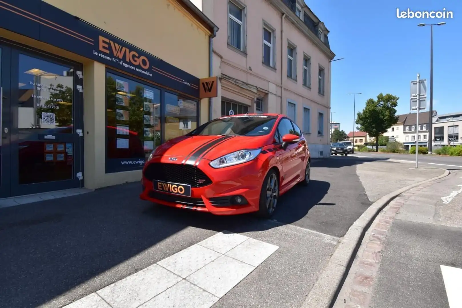 Ford Fiesta 1.6 ECOBOOST 180 ST GARANTIE 6 MOIS Rouge - 2