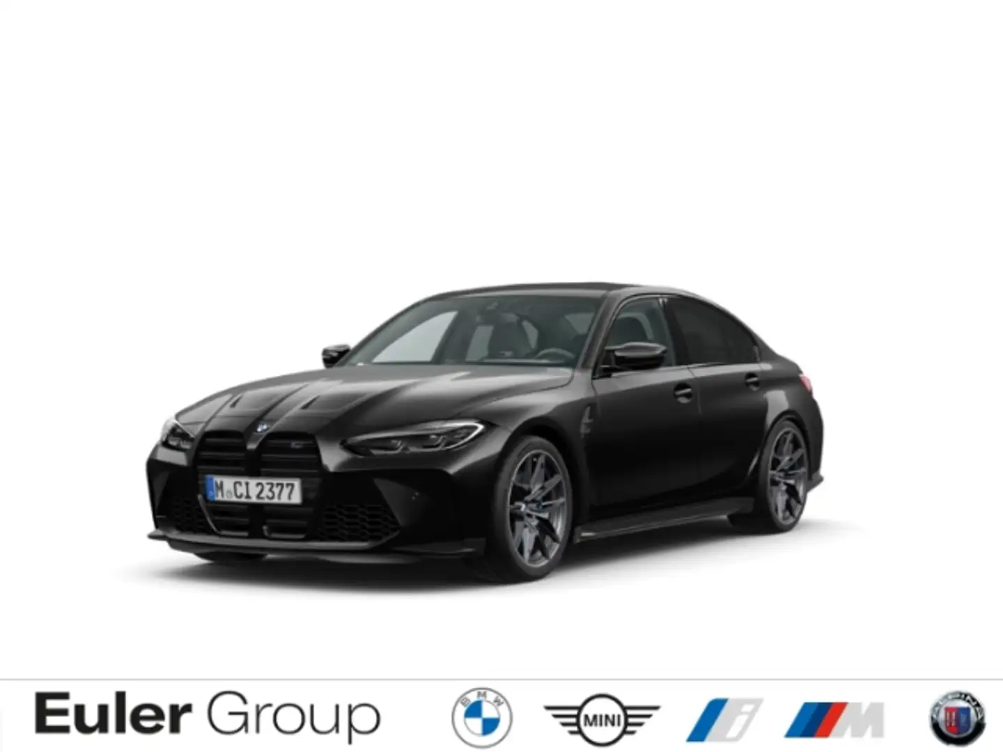 BMW M3 Competition HUD H&K 360 Cam Leder Laser Schwarz - 1