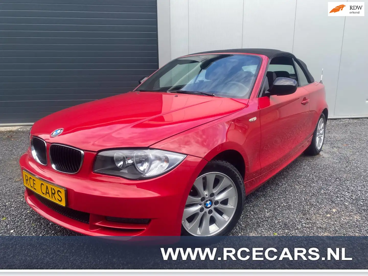 BMW 118 1-serie Cabrio 118i Cabrio | Leder | Stoelverwarmi Rot - 1